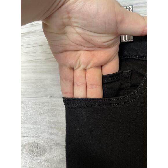 Levis 315 Shaping Bootcut Jeans Womens 32x32 Black Stretch Denim Mid Rise - Picture 3 of 14